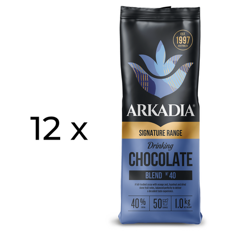 12kg Arkadia Gluten Free Drinking Chocolate (40% Cocoa)