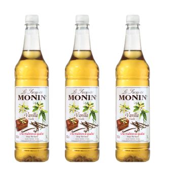 3L Monin Vanilla Syrup