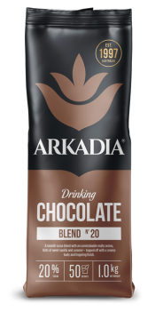 1kg Arkadia Drinking Chocolate (20% Cocoa)