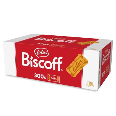 Lotus Biscoff Classic Biscuits, 300 Pack, individually packed